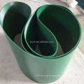 PVC conveyor belt price smooth surface green for food industry